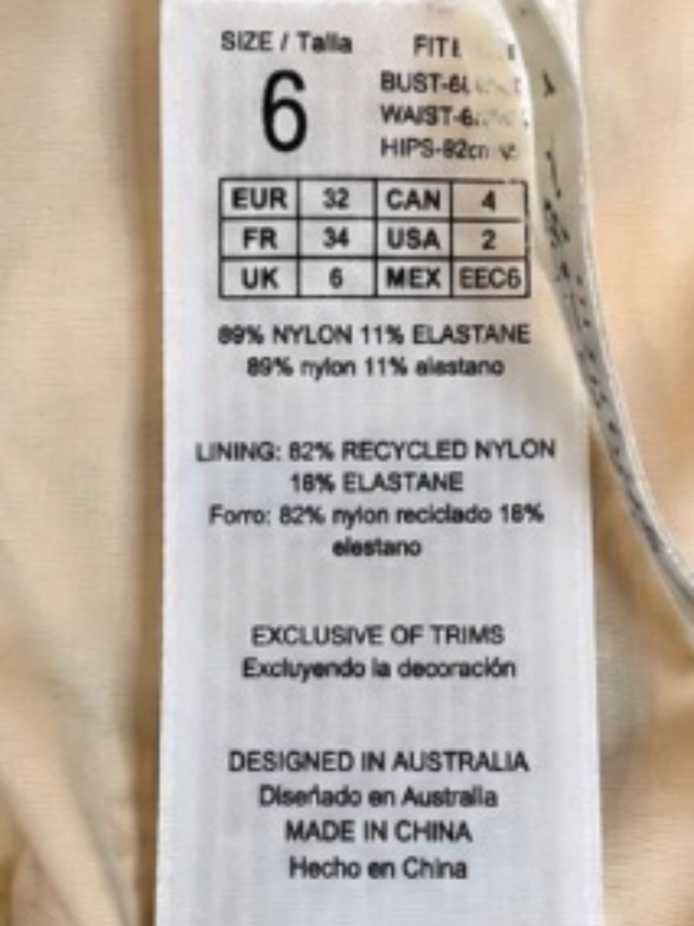 Seafolly Australia Neue Wave Tie Side Rio Bikini Bottom - New With Tags - Picture 2 of 5